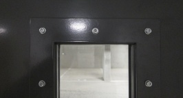 SR3 rated vision panel detail